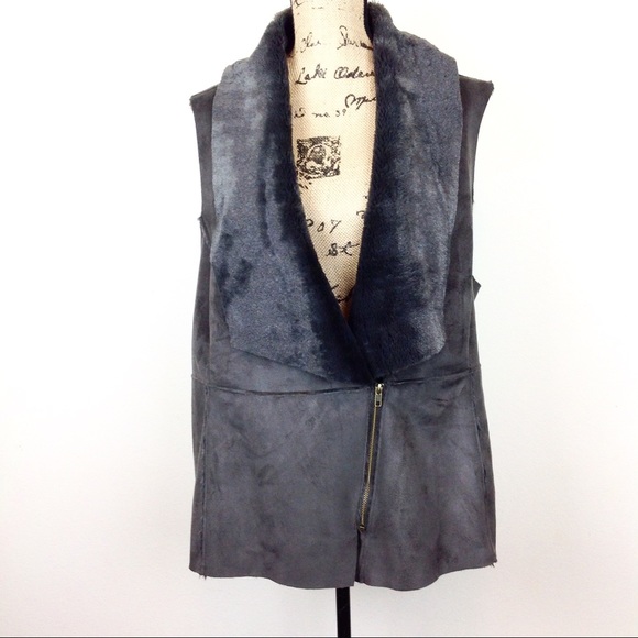 Cupio Jackets & Blazers - Cupio Vegan Suede Vest 3X
